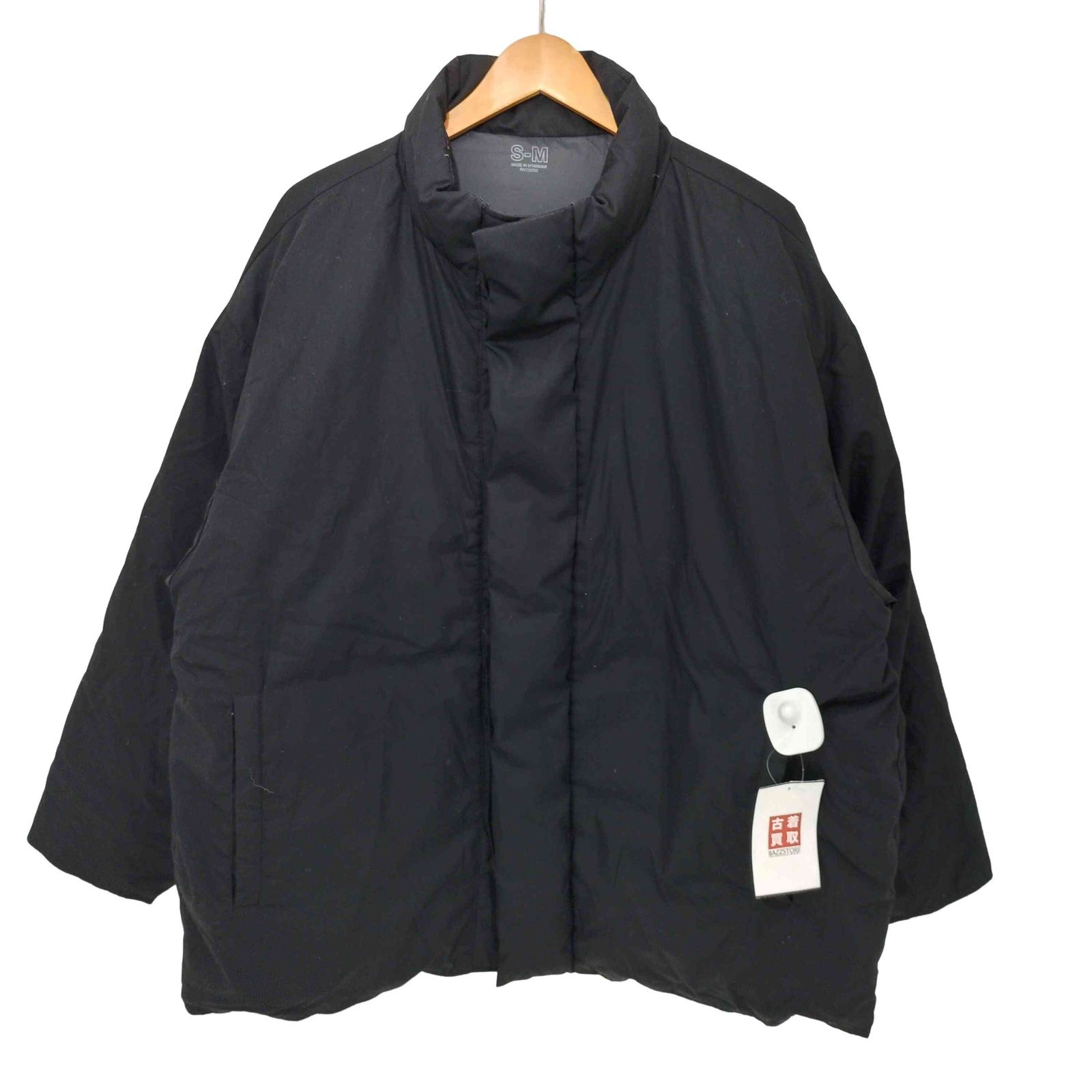 MUJI Labo 高密度織り撥水ダウンジャケット ブラック S-M