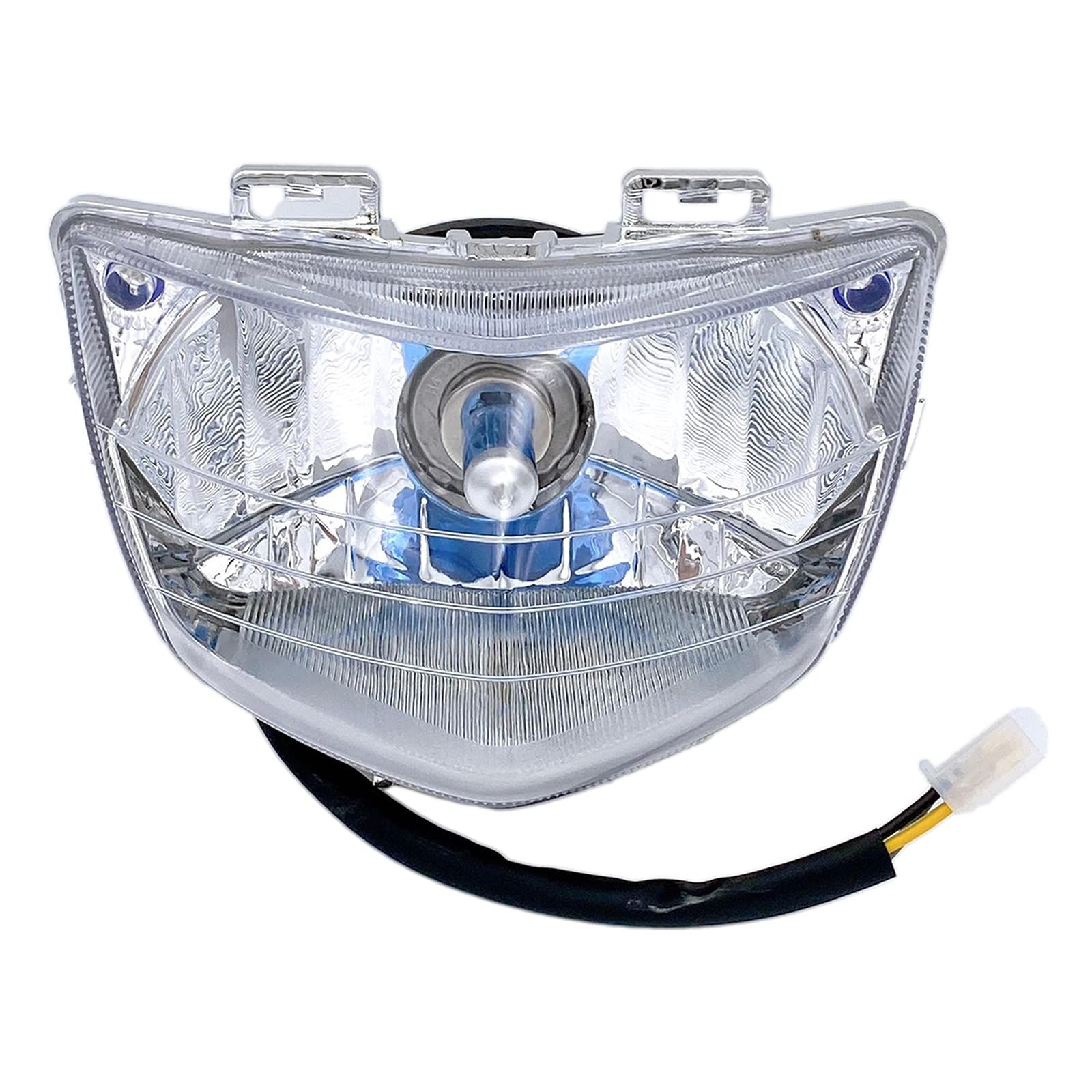  Meliore 社外 アドレス V125/G H4 バルブ ヘッドライト LED スズキ SUZUKI ポジション付 Address V125G CF46A CF4EA V1 カスタム バイク [クリアレンズ] ライト・ウィンカー