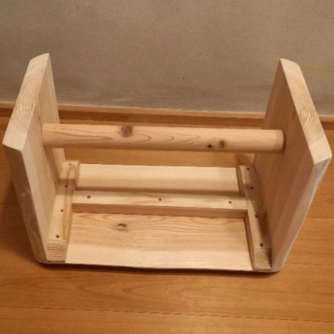 国産杉 スツールベンチ 無垢材 玄関椅子 ディスプレイ台 NEXPOTALLINN_EU