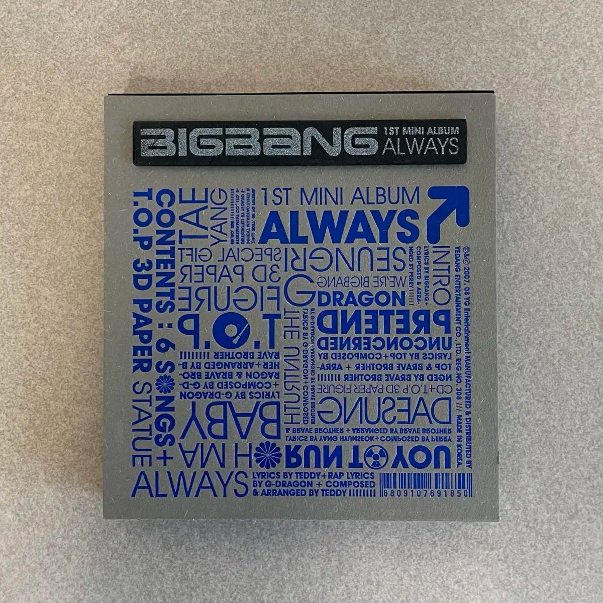 BIGBANG(ビッグバン) ALWAYS ミニ 1 家 CD BIG BANG ALWAYS Mini Vol