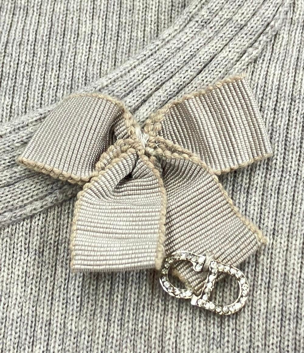 クリスチャンディオール チャームリボンニット レディース SIZE 40 (M) Christian Dior 中古 クリスチャンディオール チャームリボンニット レディース SIZE