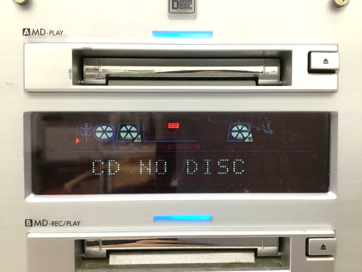 57k1☆稼働品♪ビクター MD/CDダビングミニコンポ Victor MX