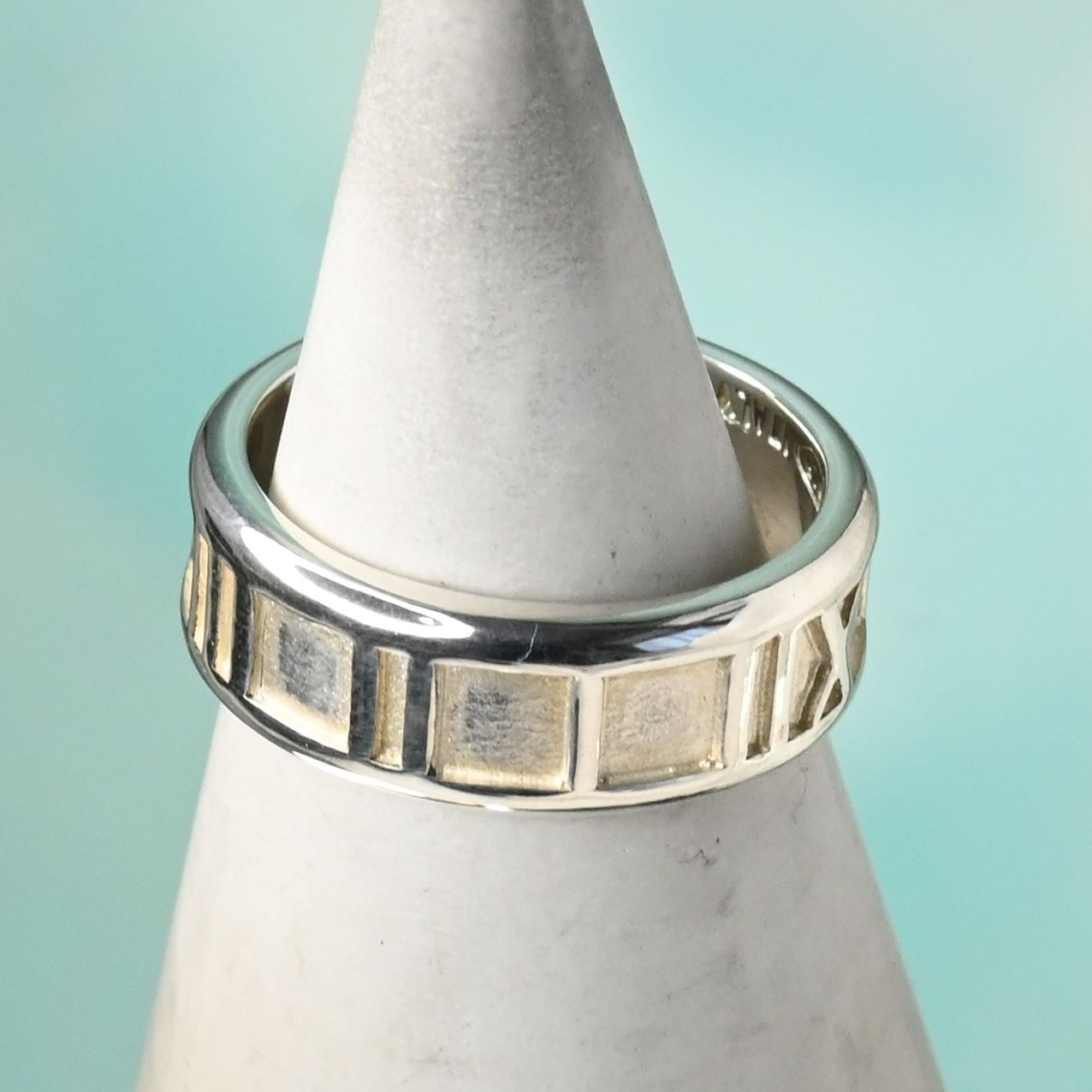 美品 ティファニー アトラス リング 約8.5号 シルバー925 TIFFANY&Co. ☆8.5号☆ティファニー リング・指輪 アトラス