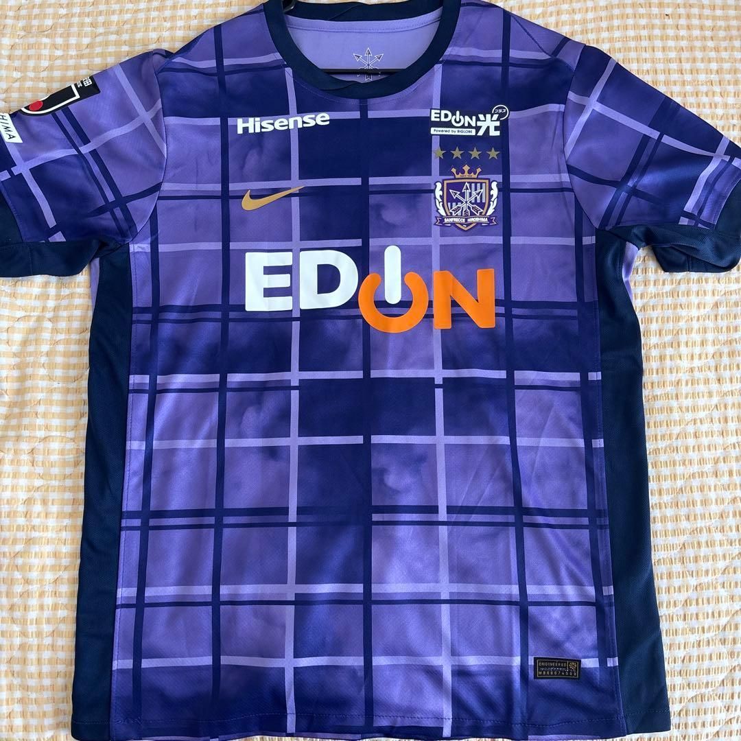 25-26 サンフレッチェ広島 ユニフォーム 中村草太 背番号 39 復帰戦