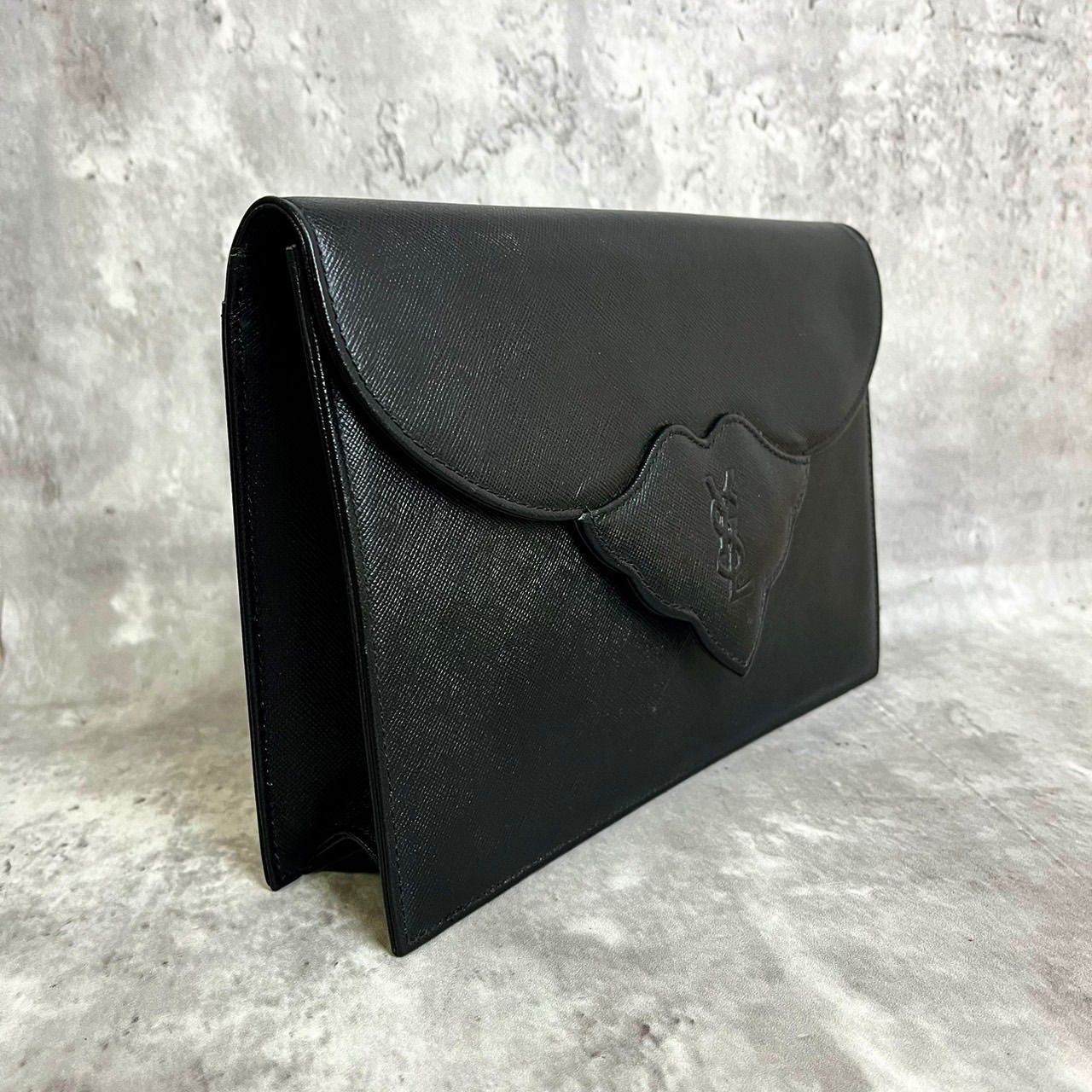 美品】Saint Lauren クラッチバッグ（極美品 イヴサンローラン