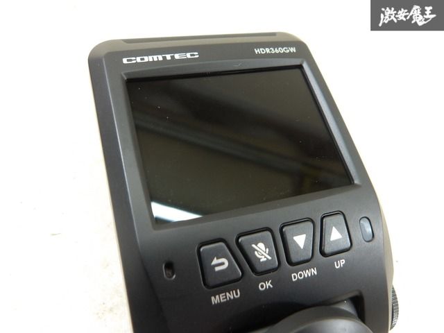 送料無料 コムテックHDR360GWドラレコ　360度前後　COMTEC ドライブレコーダー HDR360GW | COMTEC 株式会社コムテック