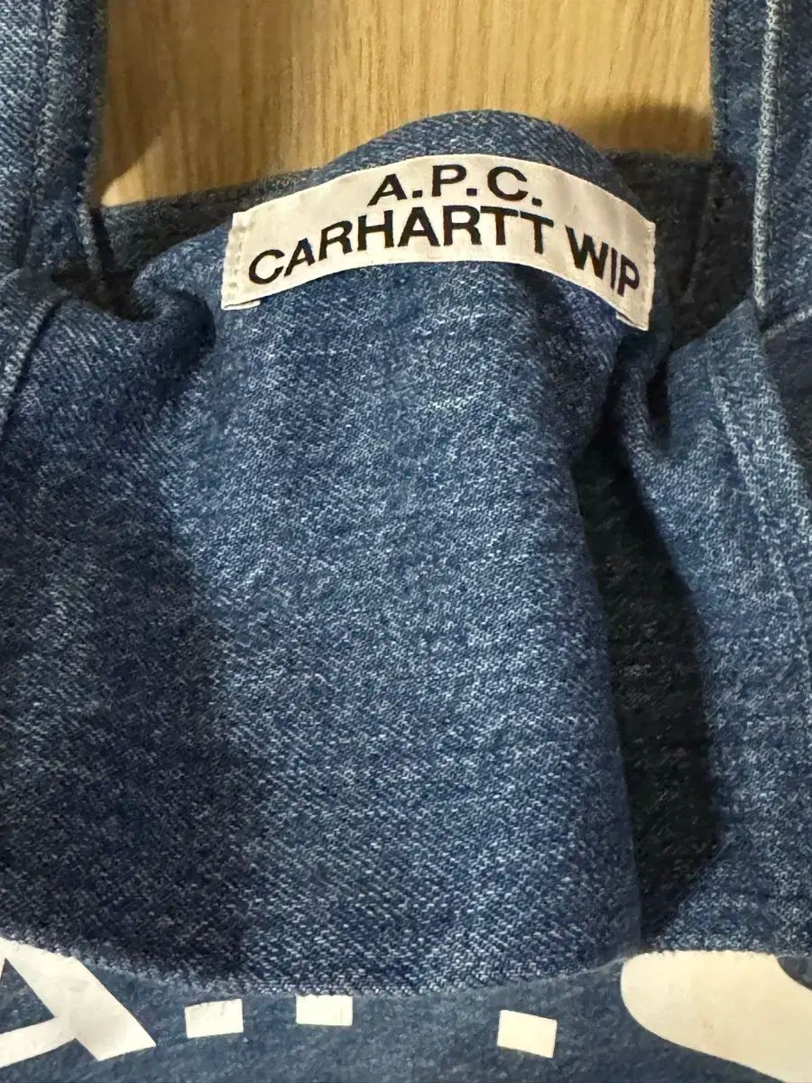 APC CARHARTT コラボトートバッグ ☆新品タグ付き☆ A.P.C. ×Carharttトートバッグ