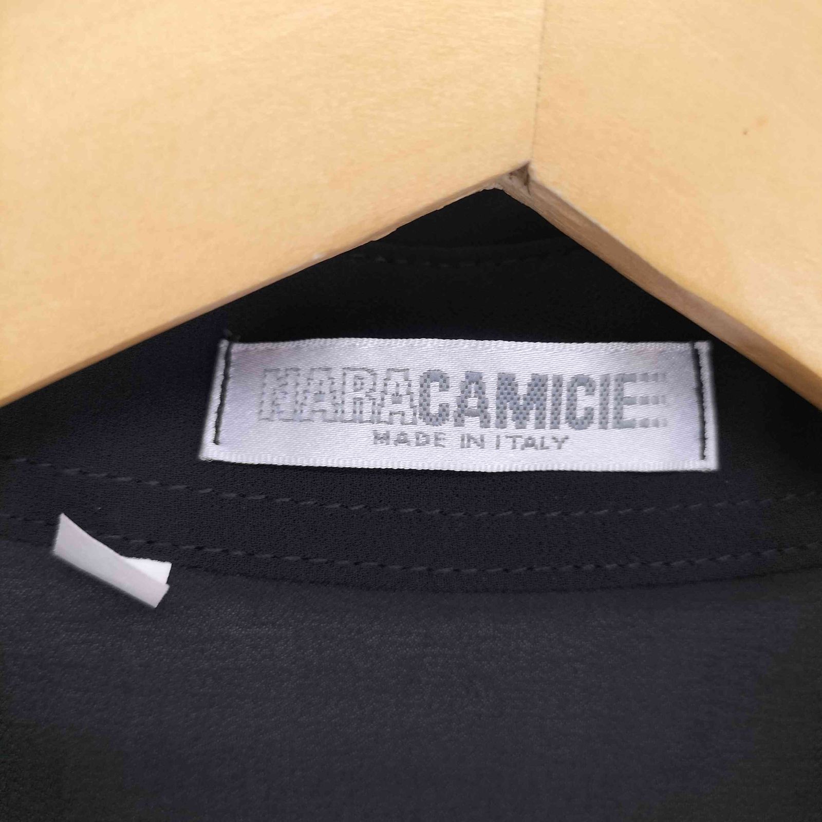 ナラカミーチェ NARACAMICIE ジョーゼットサイドボタンシャツ