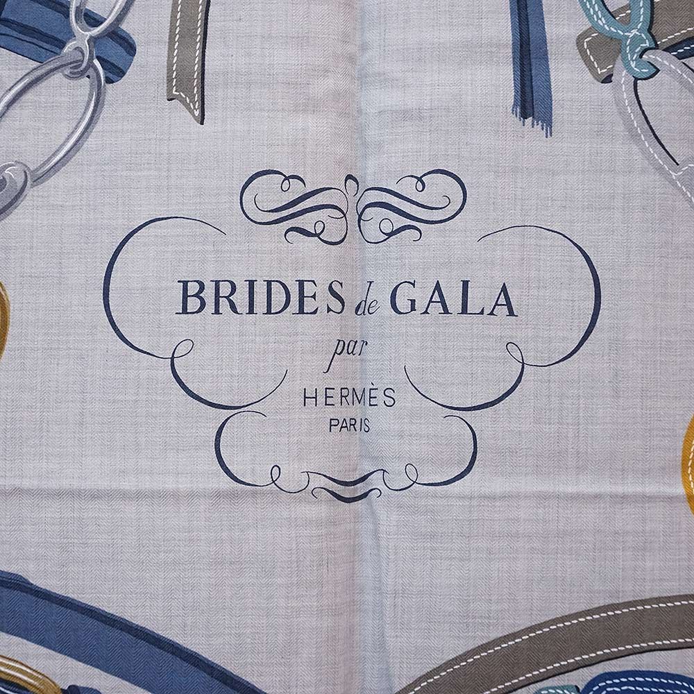 エルメス カレジェアン 140 Brides de Gala Applique Pique ブリッド