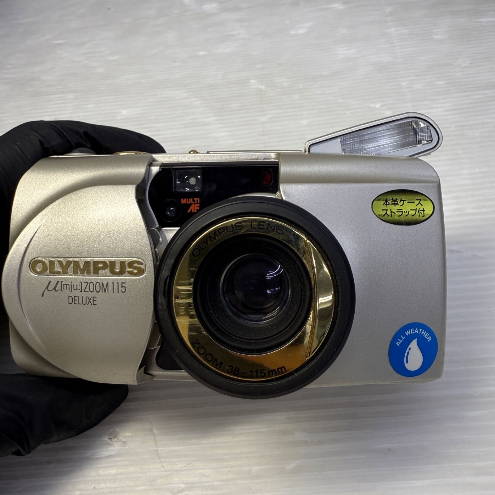 オリンパス ミューZOOM 115 mju DELUXE OLYMPUS コンパクトフィルムカメラ リモコン 三脚 説明書