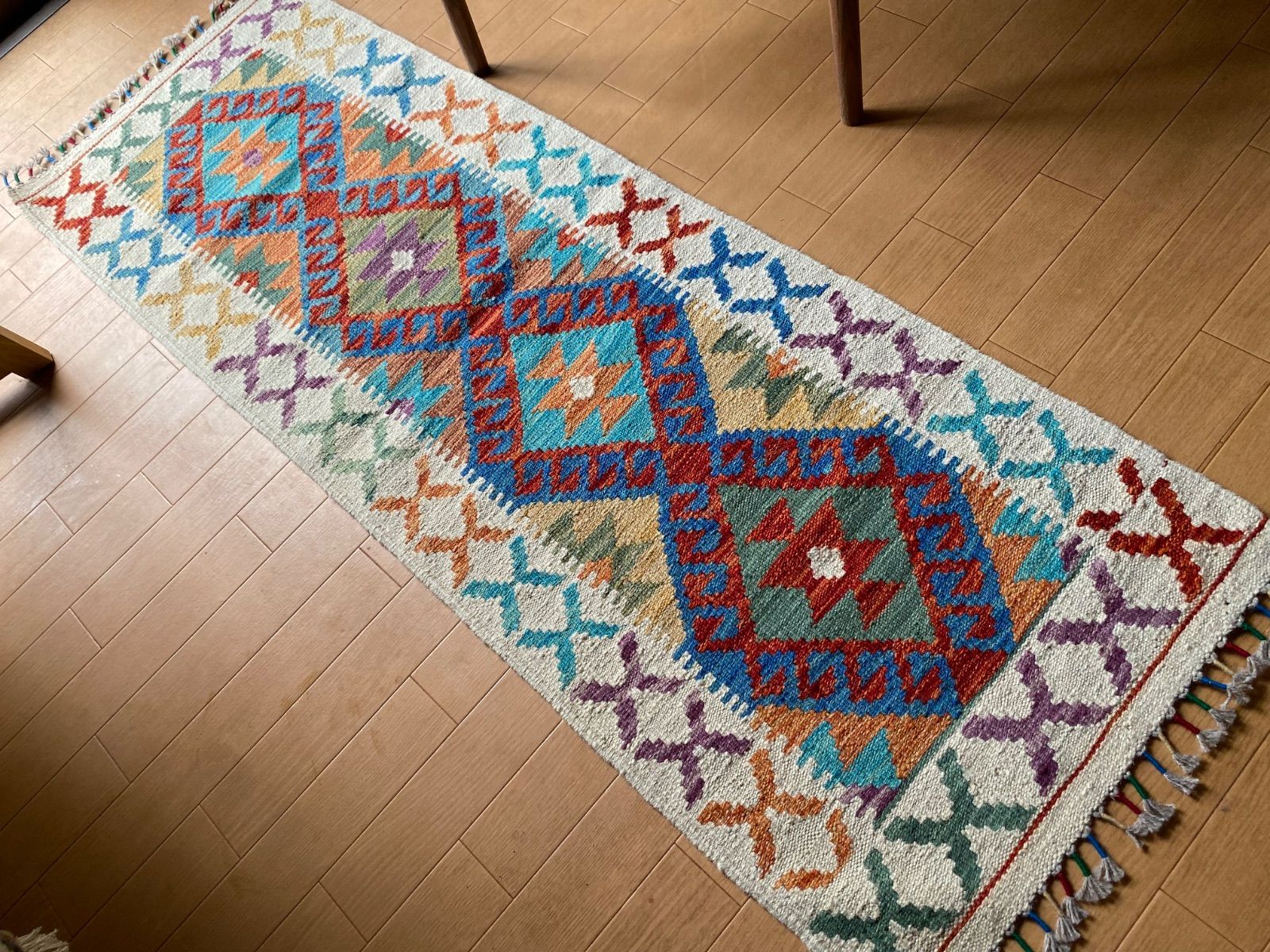 ソファの前やベッドの前