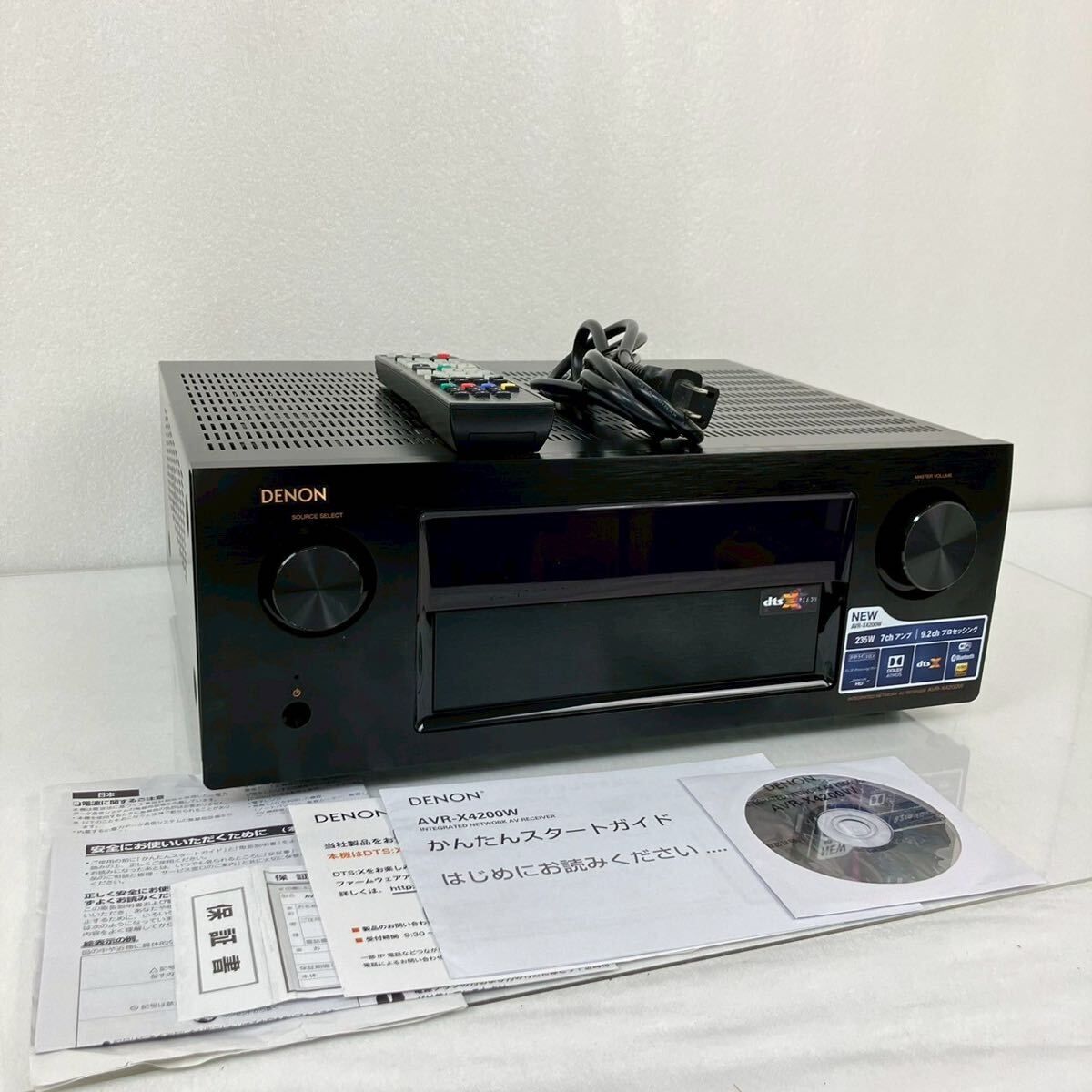 DENON デノン AVR-X4200W ハイレゾ対応 Bluetooth搭載 AVアンプ | リモコン DENON 純正リモコン RC-1193