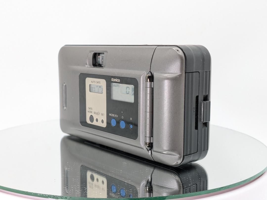  動作〇 KONICA フィルムカメラ BM 201 コンパクトカメラ(フィルム) フィルムカメラ