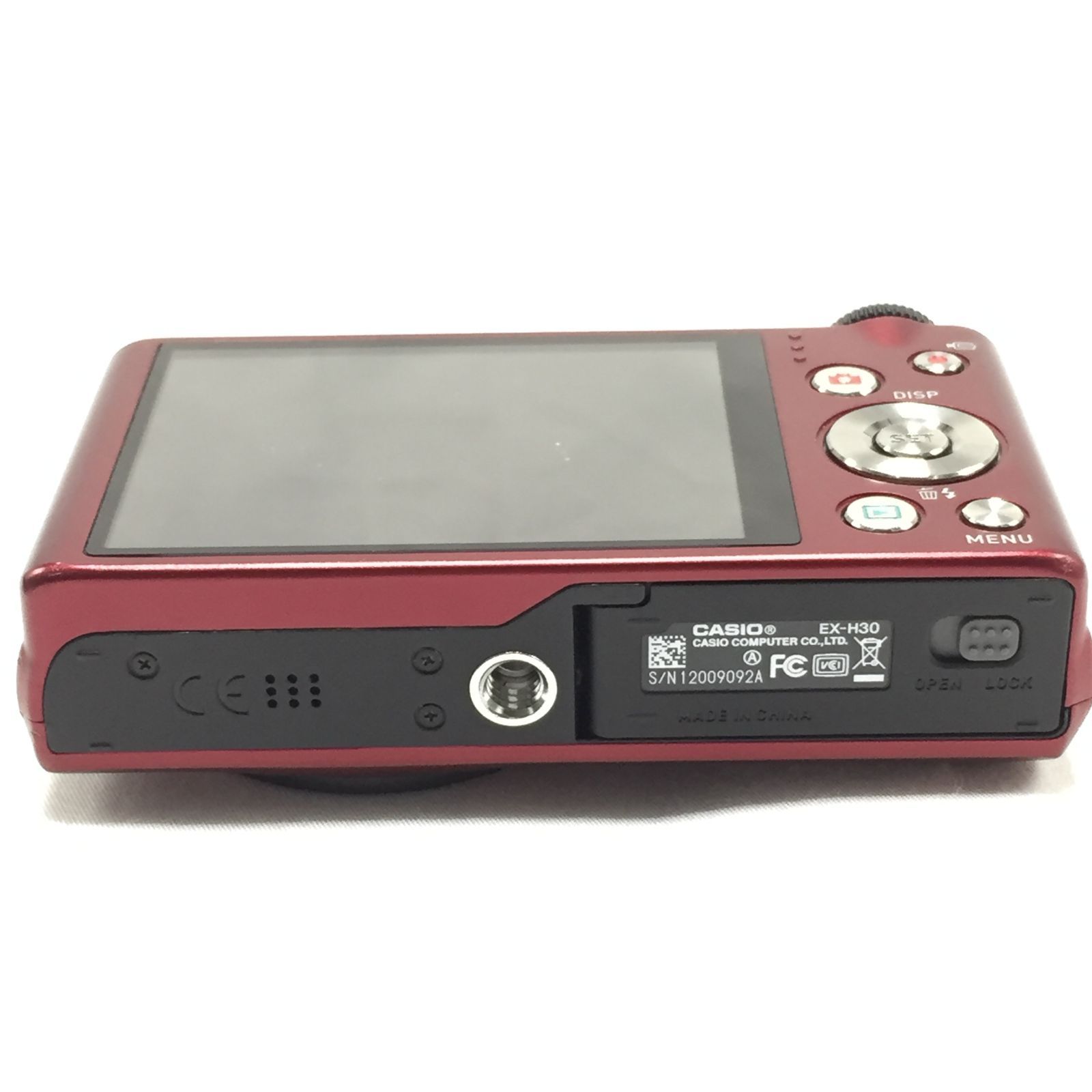 CASIO EXILIM レッド EX-H30RD 【公式通販】
