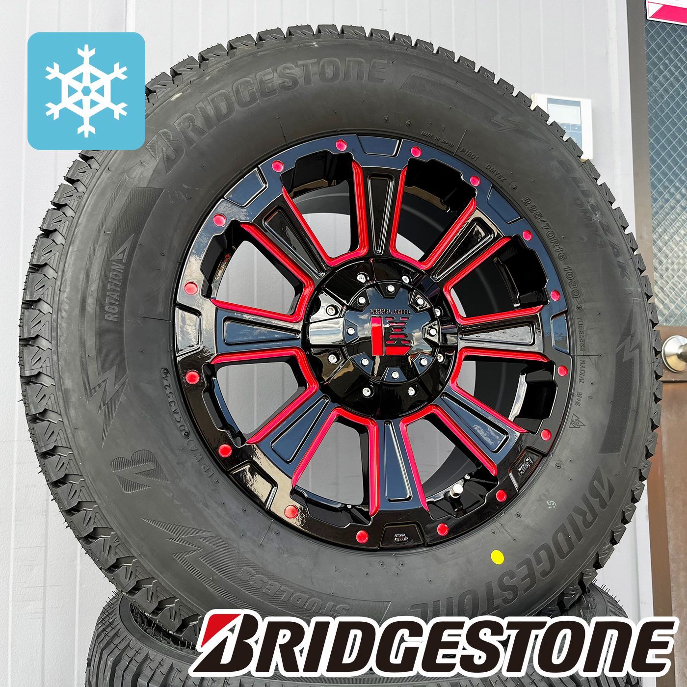 トヨタCHRホイールスタッドレスタイヤセット（２本目） トヨタchrスタッドレスタイヤ（自動車 冬タイヤ、ホイールセット