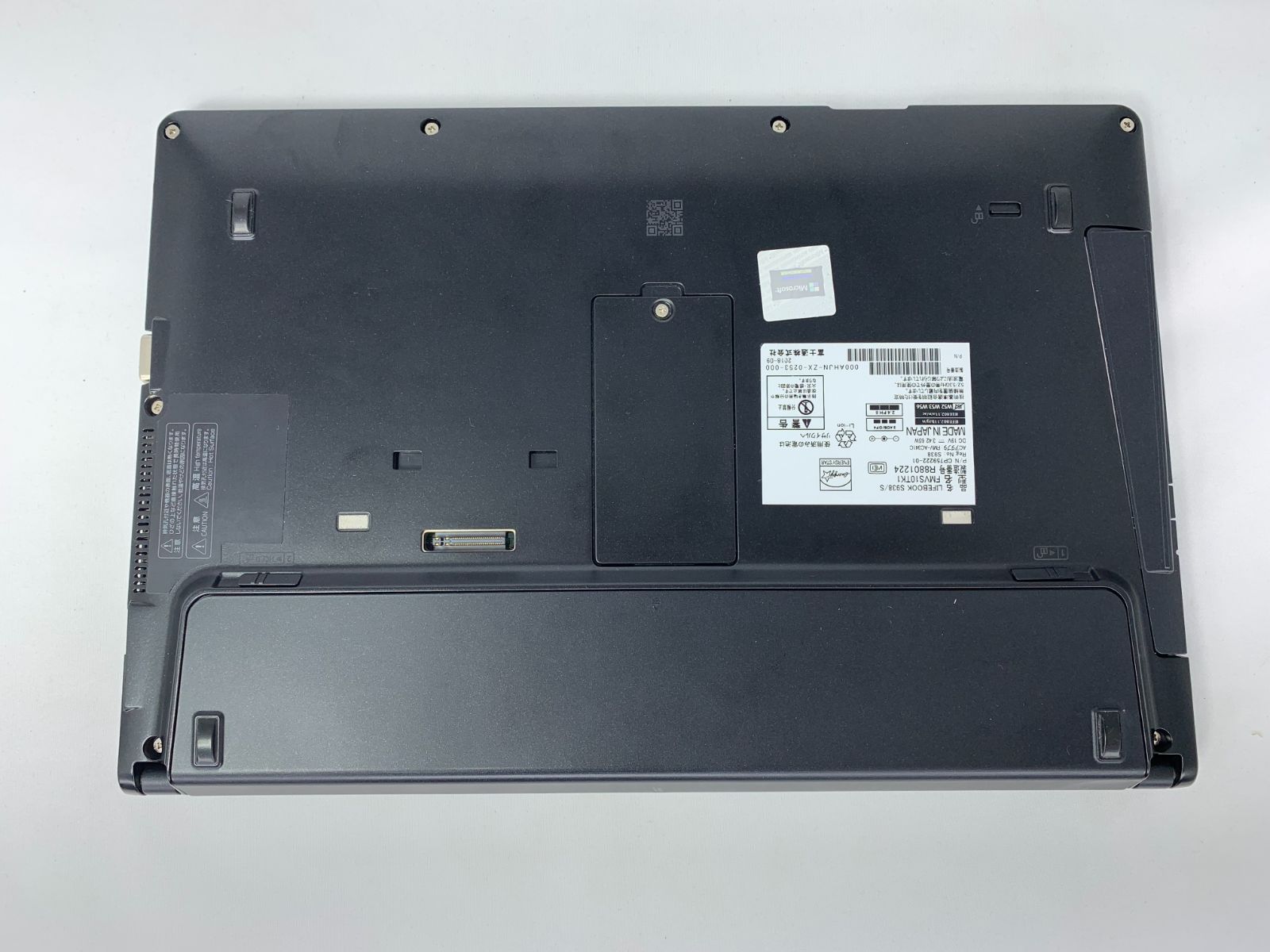 中古・画面異常有】【整備済品】FUJITSU LIFEBOOK S938/S (30日間保証）