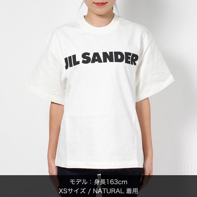 【新品未使用】JIL SANDER ジルサンダー Tシャツ ロゴ カットソー 半袖 レディース J02GC0001J45148