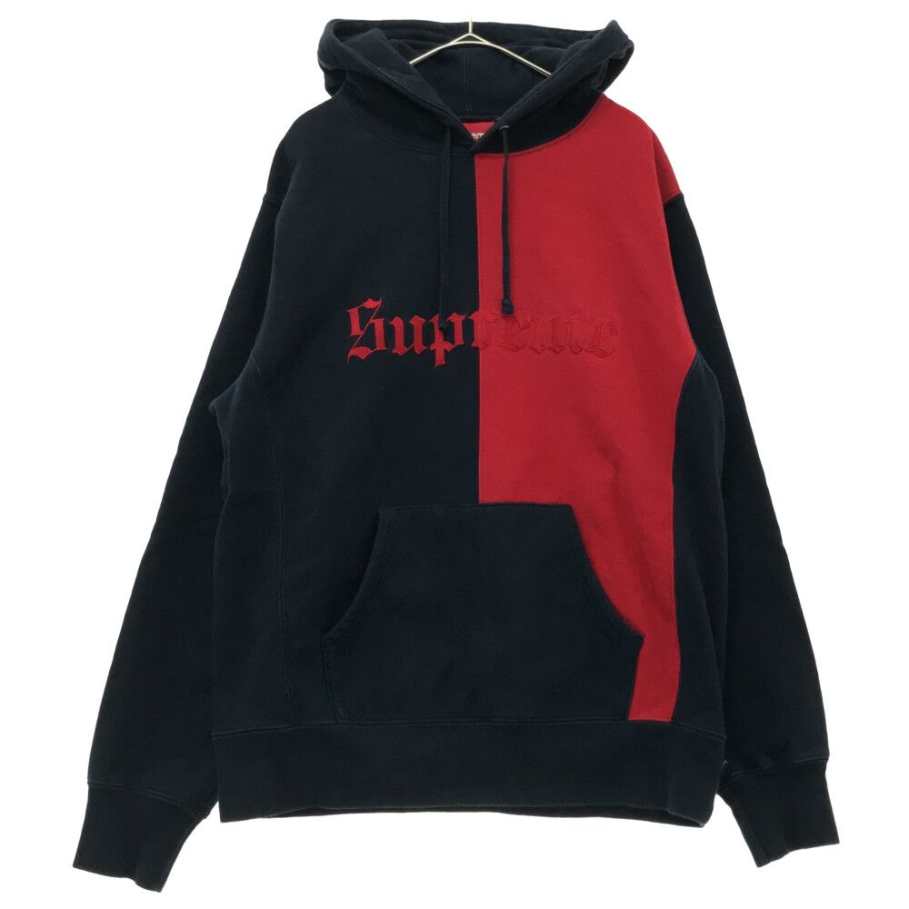 SUPREME (シュプリーム) 17AW Split Old English Hooded Sweatshirt