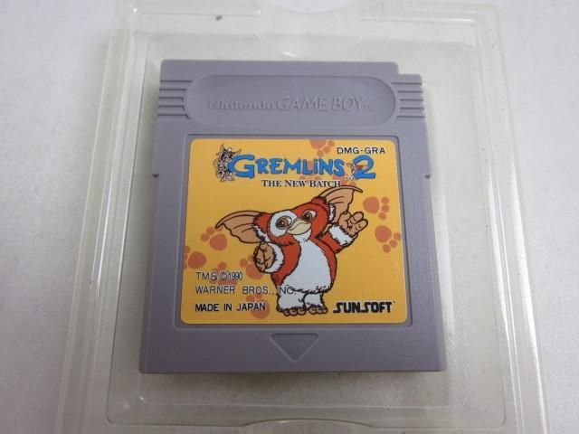  中古品 ゲーム ゲームボーイ ソフト ゲームボーイ GREMLiNS 2 グレムリン2 箱説 ハガキ付き