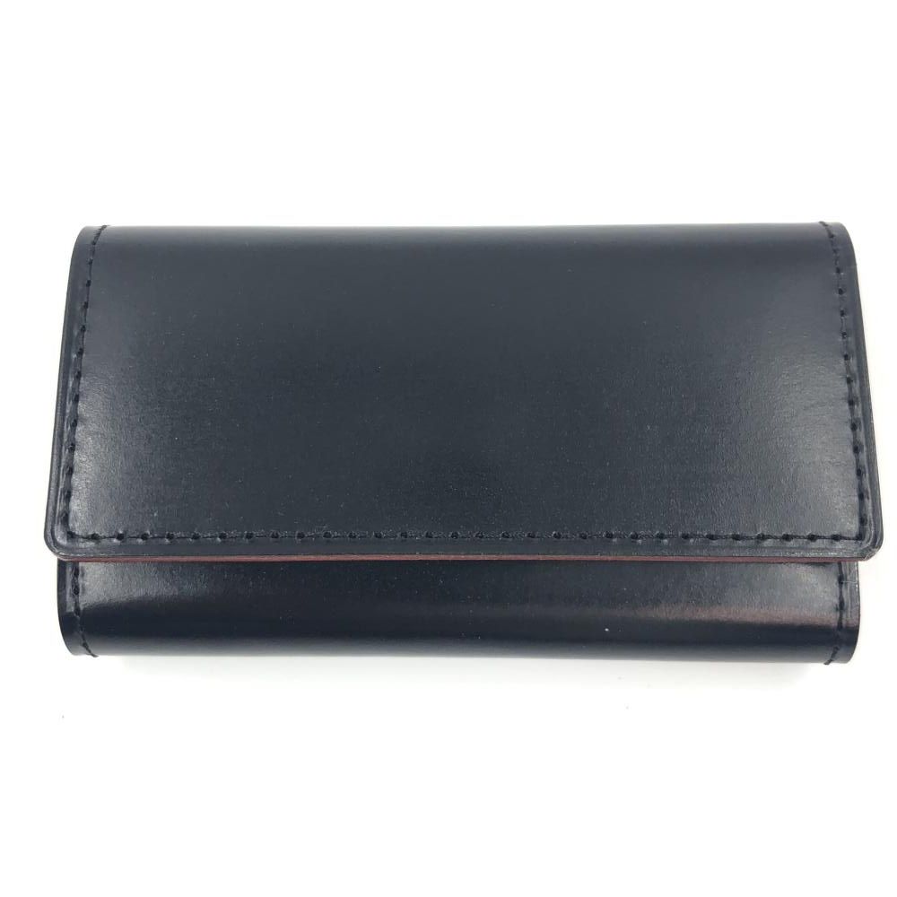 GANZO 黒 レザー キーケース 購入 キーケース・キーホルダー｜最高級の