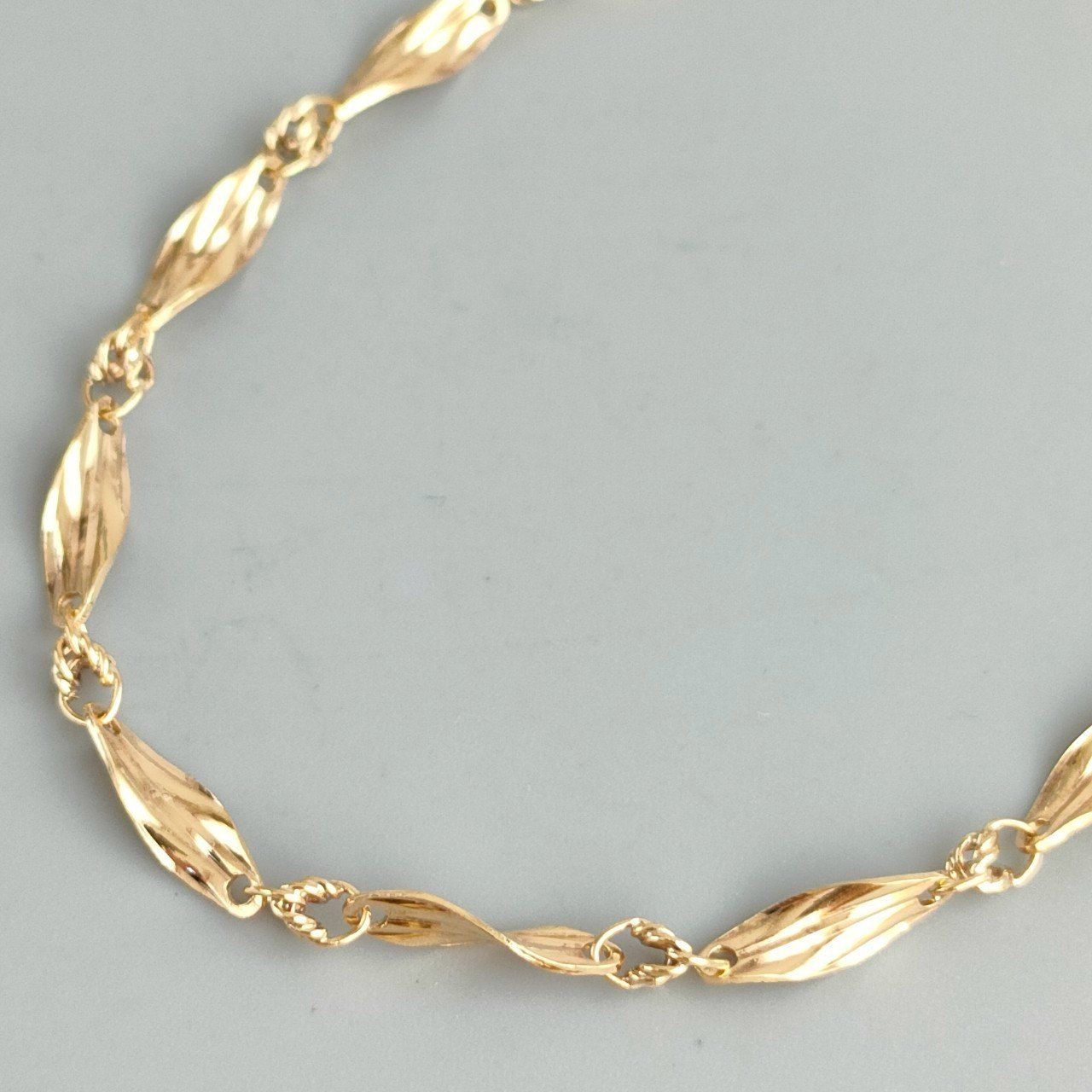 18金 K18 デザインブレスレット 男女兼用 2.72g 18.5㎝ C446 - メルカリ