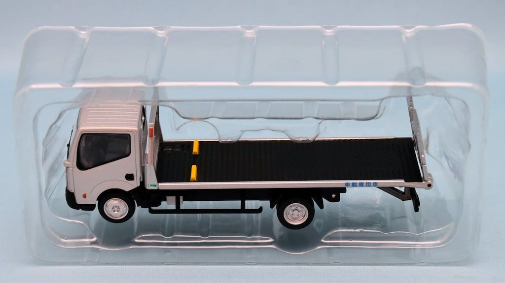 TOMICA LIMITED VINTAGE NEO 日産アトラス 花見台自動車 LV-N144d 日産アトラスF24花見台自動車セフテーローダ（青