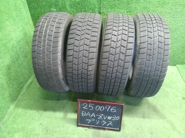 個人宅不可 離島不可 15インチ 冬 スタッドレスタイヤ 4本 195|65R15 グッドイヤー ICENAVI7 プリウス外し 自社品番250076