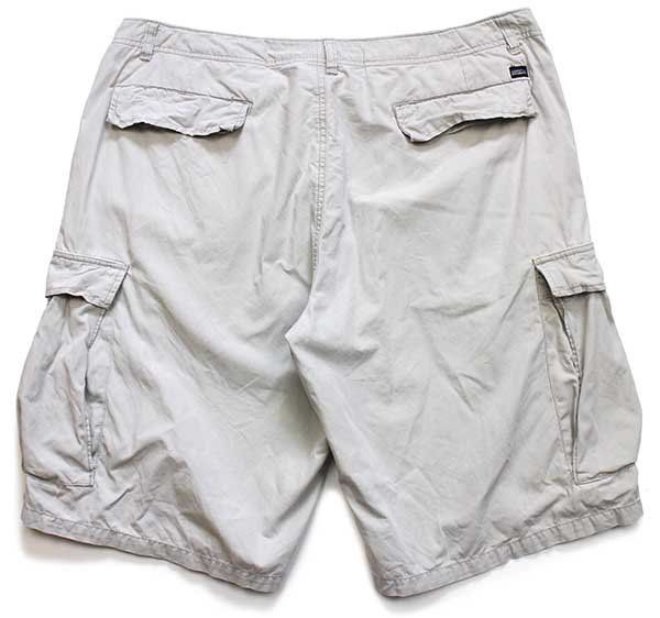 patagoniaパタゴニア All Wear Cargo Shorts オーガニックコットン カーゴ ショートパンツ グレーベージュ 38☆ショーツ  アウトドア - メルカリ