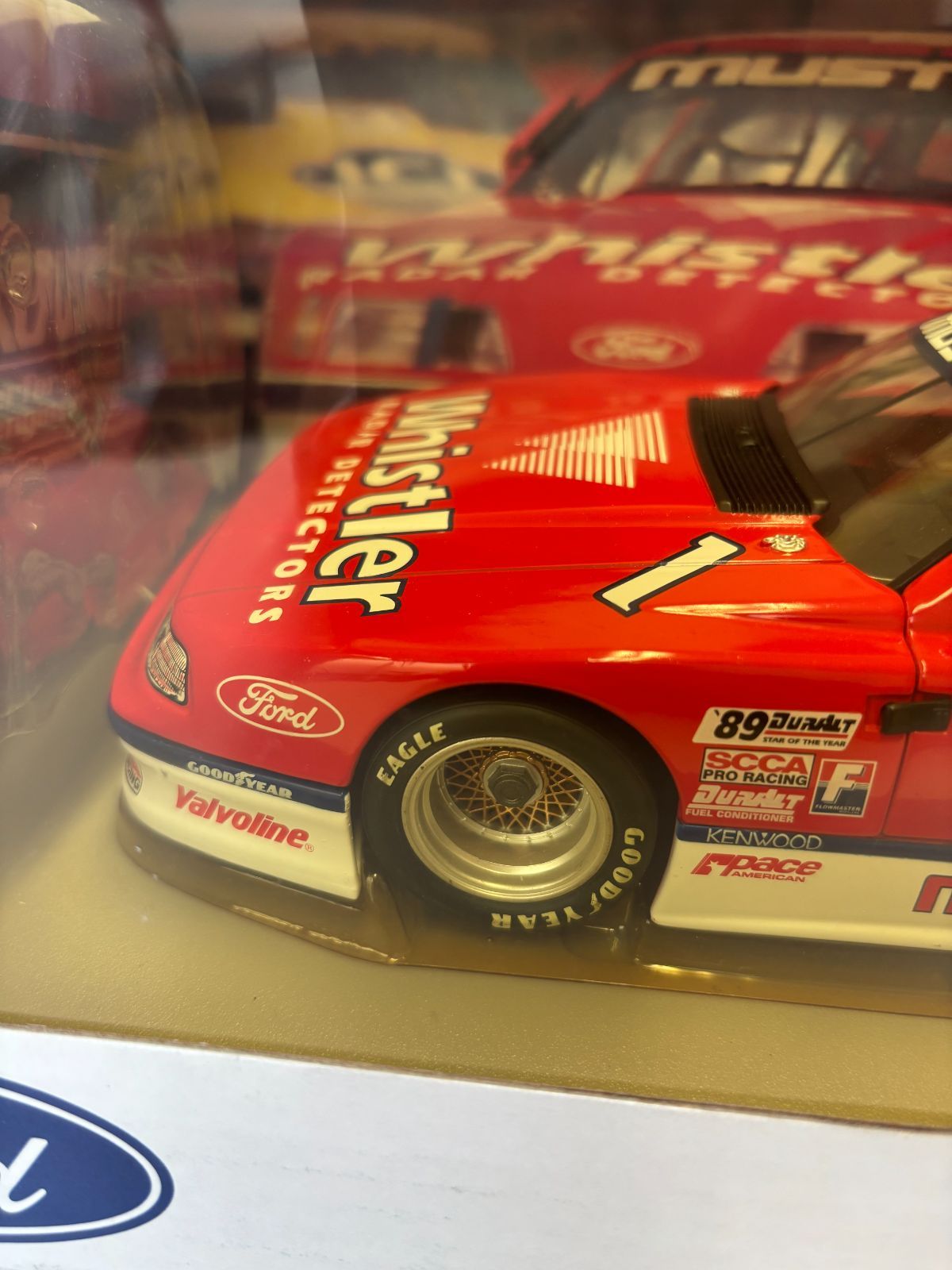 国内未入荷 1/18 GMP フォード マスタング ゴブラ 1990 トランザム D【中古】1/18 GMPマスタング コブラトランザム 1990 シリアル