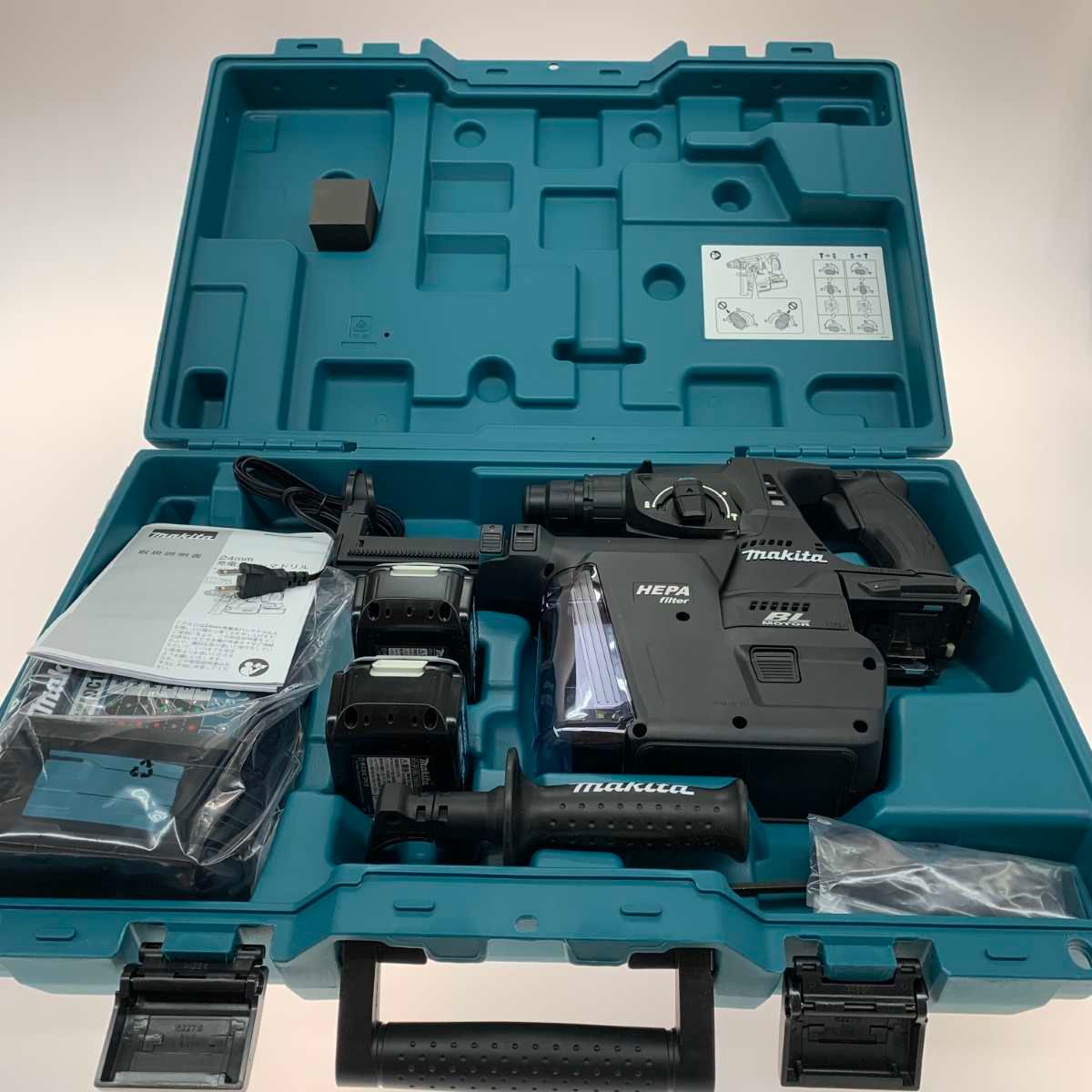24mm充電式ハンマドリル HR244DGXVB
