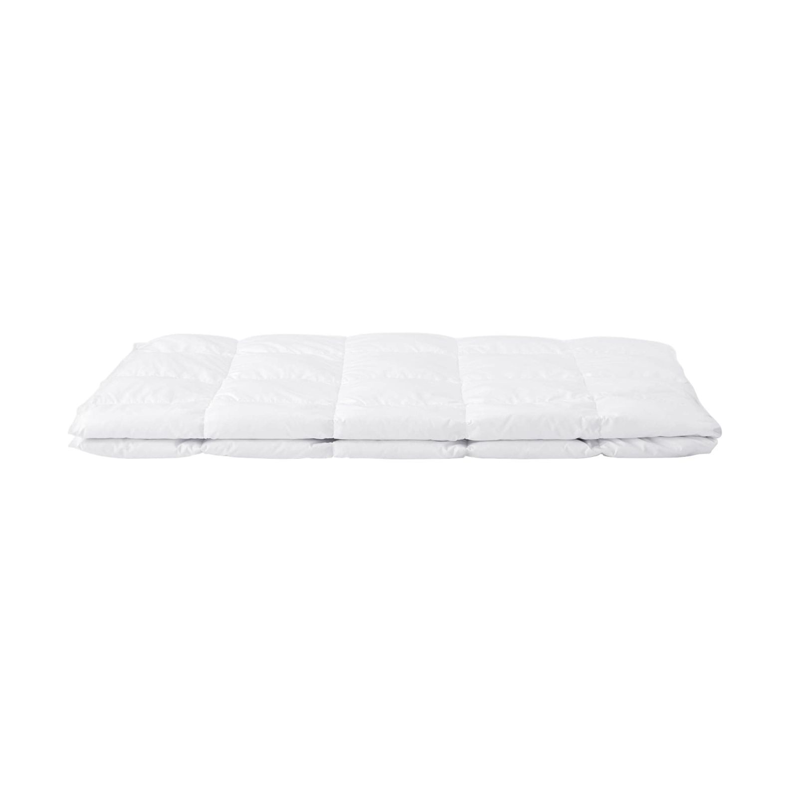 MUJI 無印良品 羽毛薄掛ふとん 白 シングルサイズ 150×210cm 防ダニ 12859307