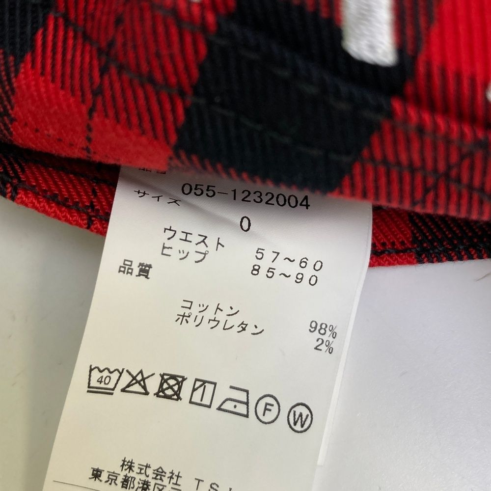 新品タグ付 パーリーゲイツ 22年 ドット迷彩柄 ゴルフパンツ 0サイズ