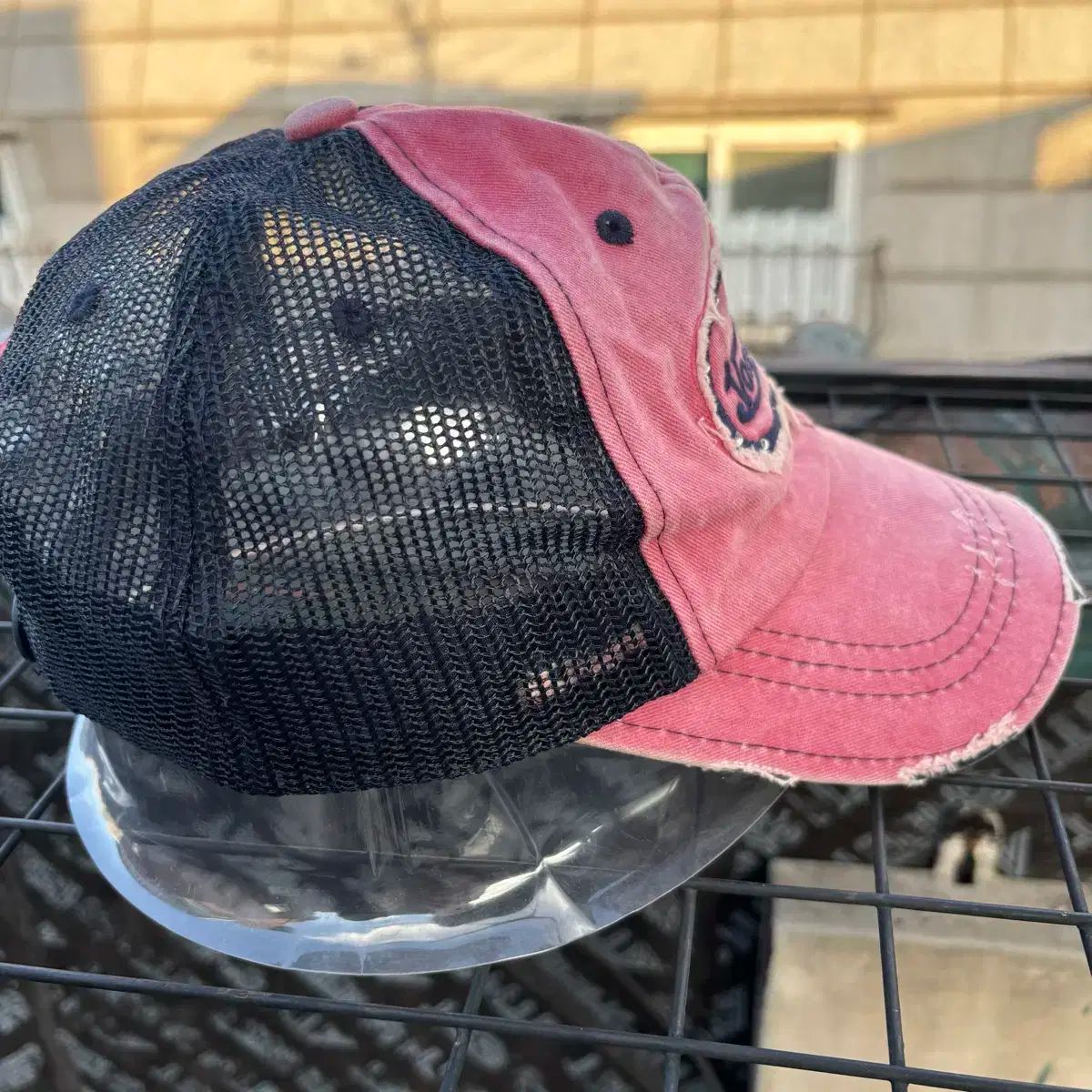 Von Dutch Von Dutch(ボンダッチ) レトロ ダメージ 詳述 ピンク