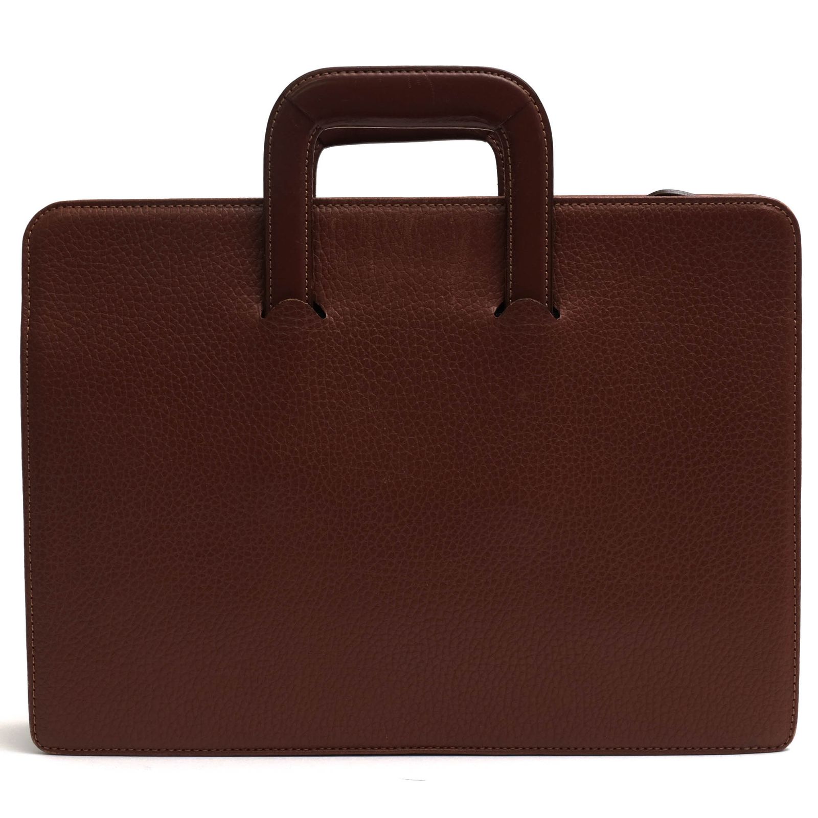 美品】バーバリー ノバチェック ビジネストートバッグ 極上シボ革