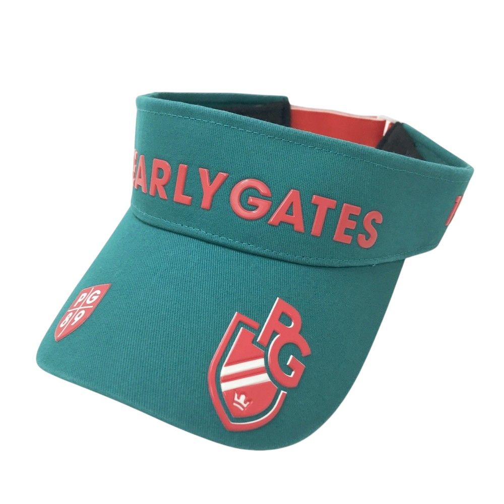 PEARLY GATES パーリーゲイツ サンバイザー グリーン系 FR