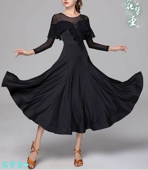 珍しい 25年 ♥社交ダンスドレス ラテンドレス 競技 スタンダードドレス オーダーメイド 撮影会 舞台 イベント 原野空間-106 進歩