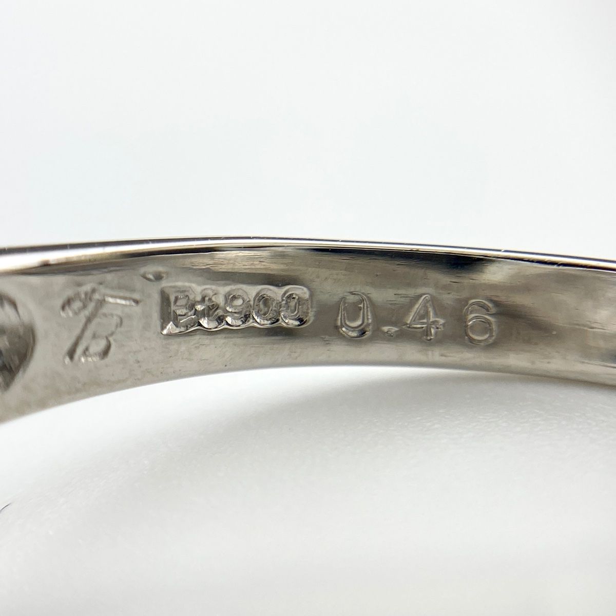 在庫一掃】 メレダイヤ デザインリング プラチナ 指輪 リング 14.5号  