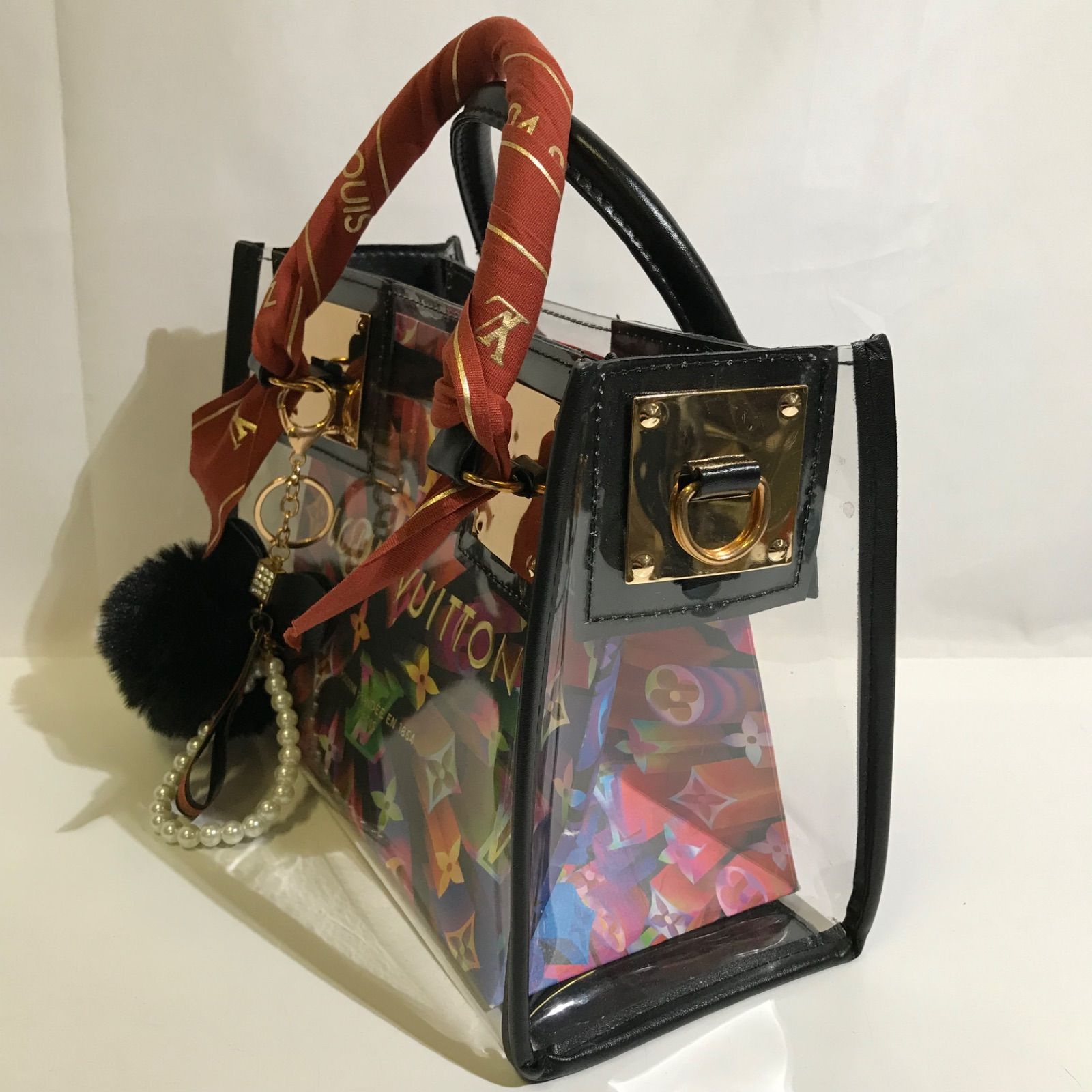 LOUIS VUITTON ルイヴィトン 限定ショップ袋 リボンチャーム
