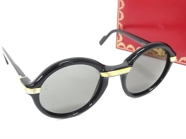 □新品同様□ Cartier カルティエ トリニティ サングラス メガネ 眼鏡 