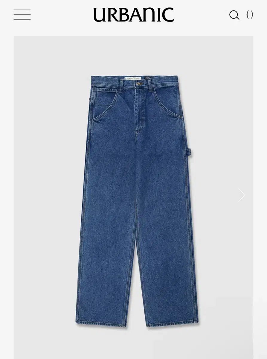 Urbanic 30 ♥ Carpenter Denim Pants / 追跡付 Urbanic 30 urbanic30 carpenter denim pants - メルカリ