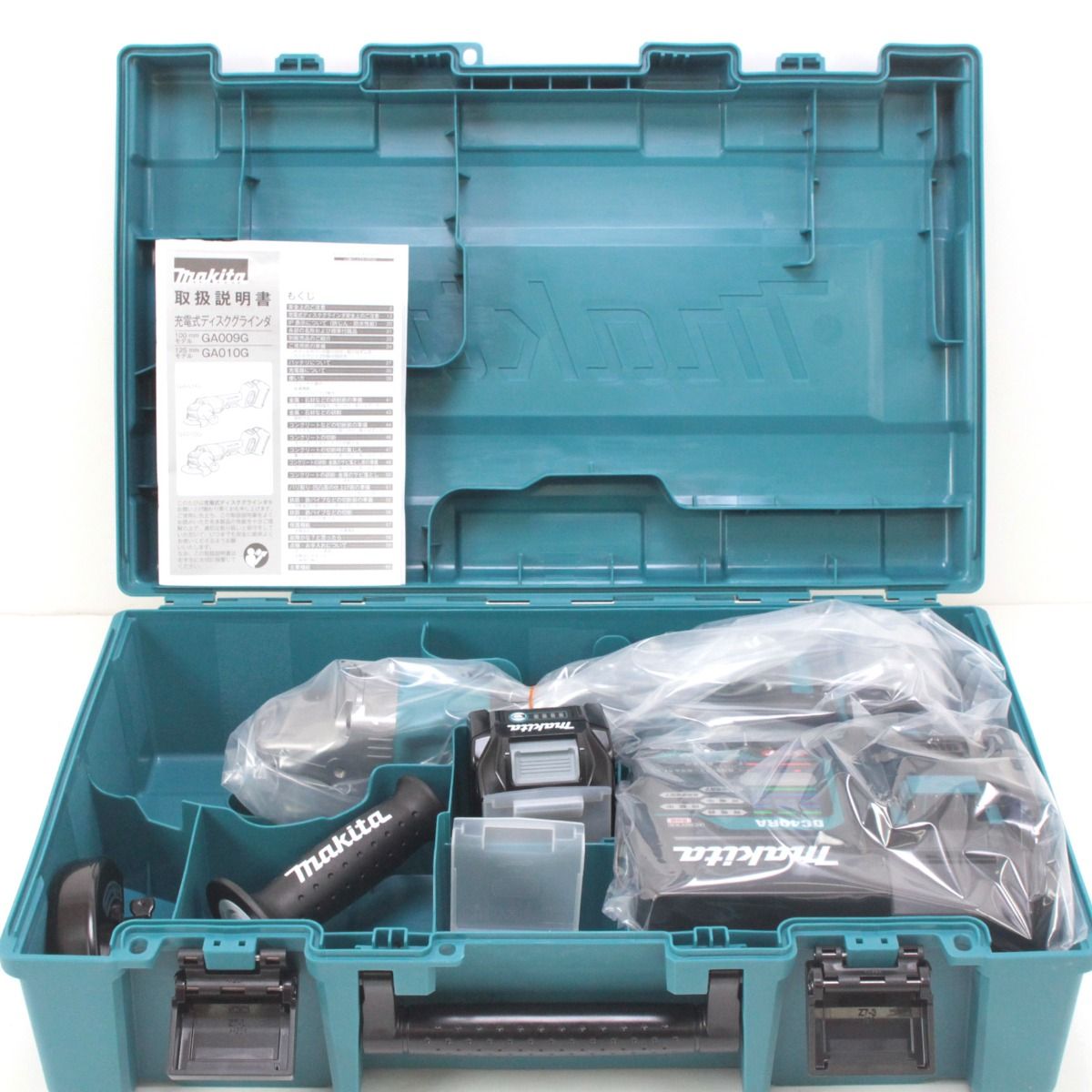 $$ Makita マキタ 100mm 充電式ディスクグラインダ GA009GRDX ブルー 40V 2.5Ah
