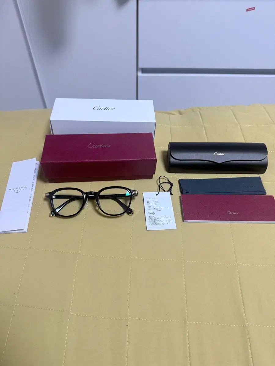 カルティエ メガネ ウェリントン ブラック ct0560o