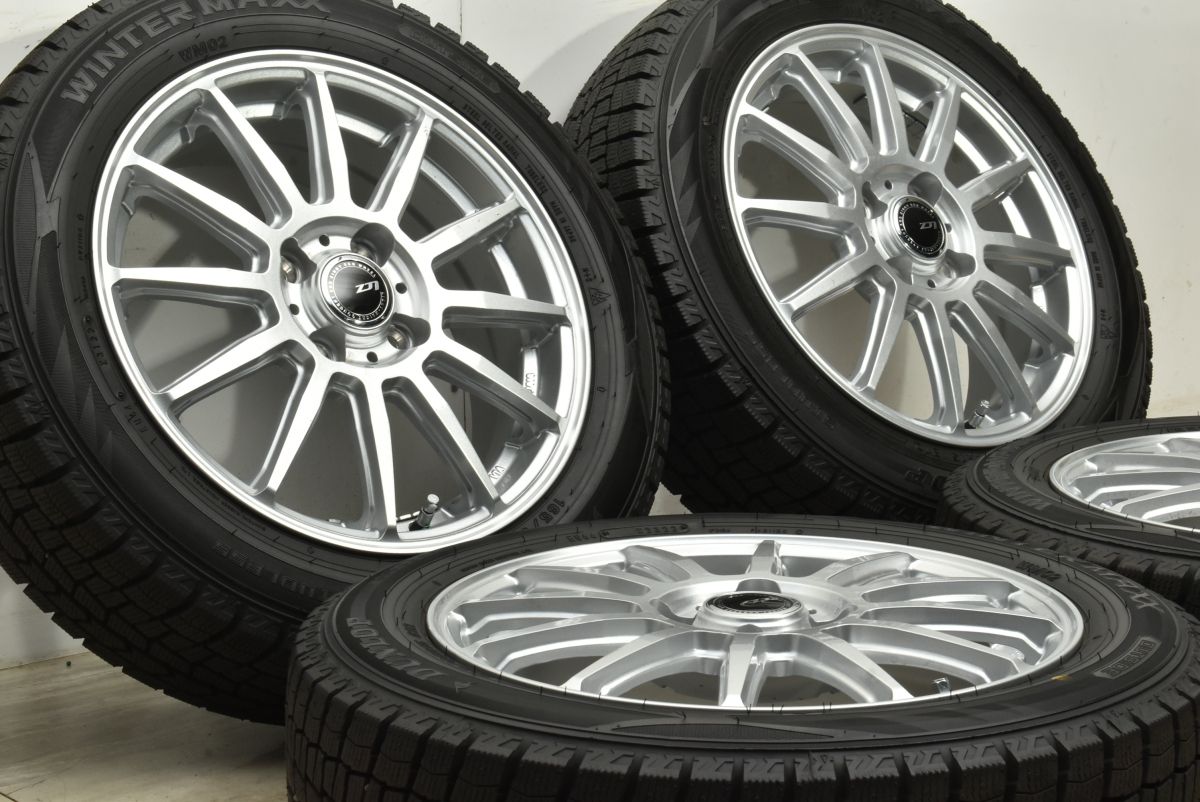 バリ溝 LCZ012 15in 5.5J 43 PCD100 ダンロップ ウィンターマックス WM02 165 65R15 タフト デリカD 2 ソリオ ハスラー