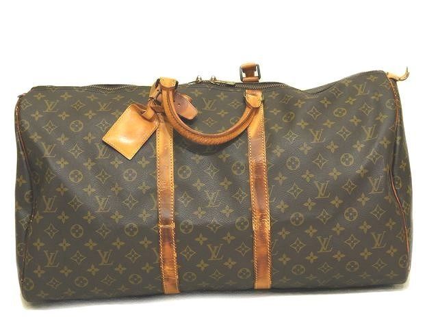 訳あり LOUIS VUITTON ヴィトン ボストンバッグ キーポル55 ◇ M41424