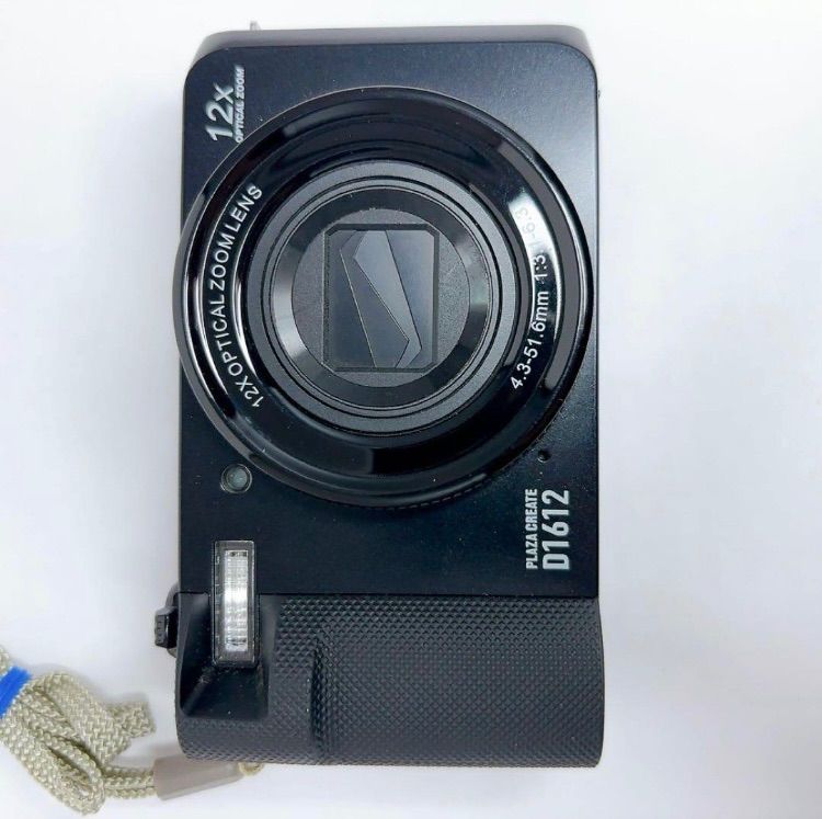 極美品】PLAZA CREATE D1612 デジタルカメラ 可動式液晶搭載