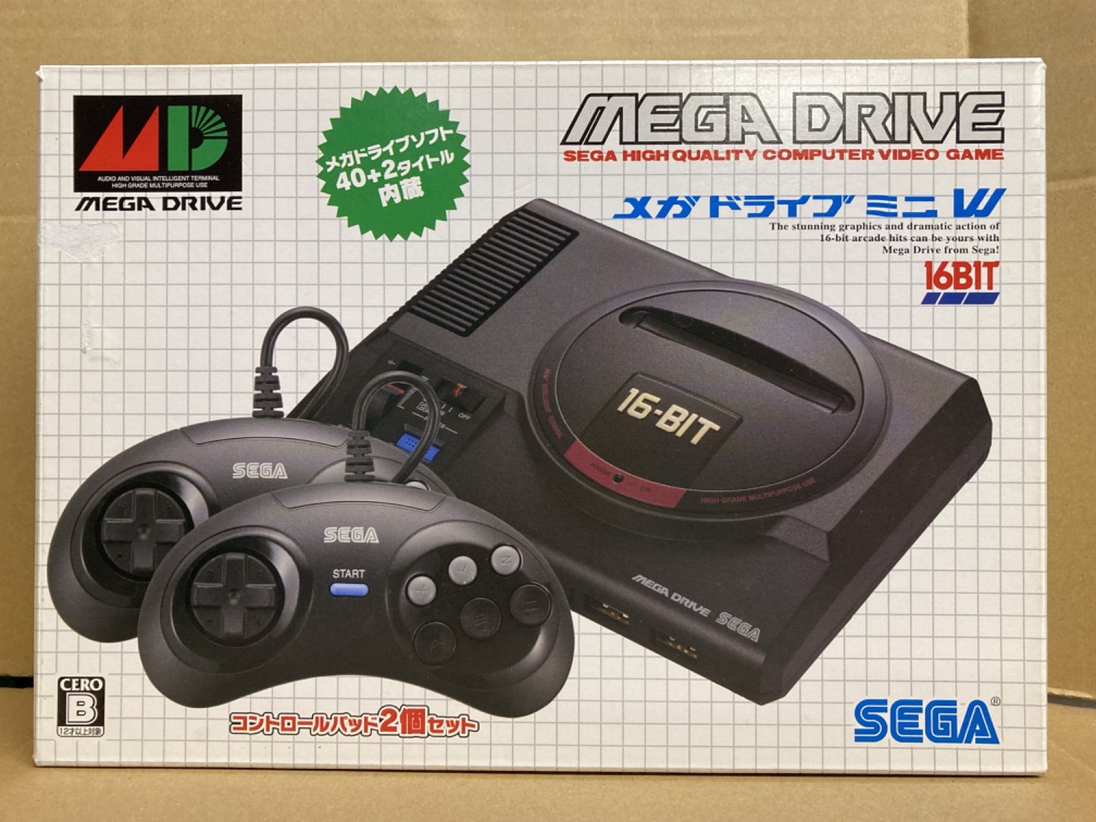 25【未使用品】SEGA MEGA DRIVE メガドライブミニW - メルカリ