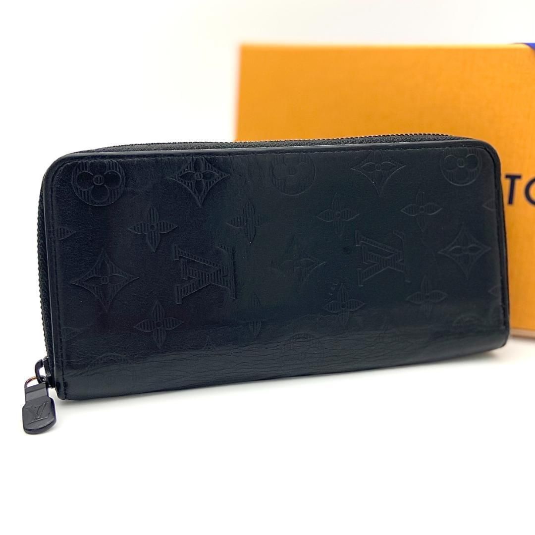 美品】ルイヴィトン トップ モノグラムシャドウ ジッピー