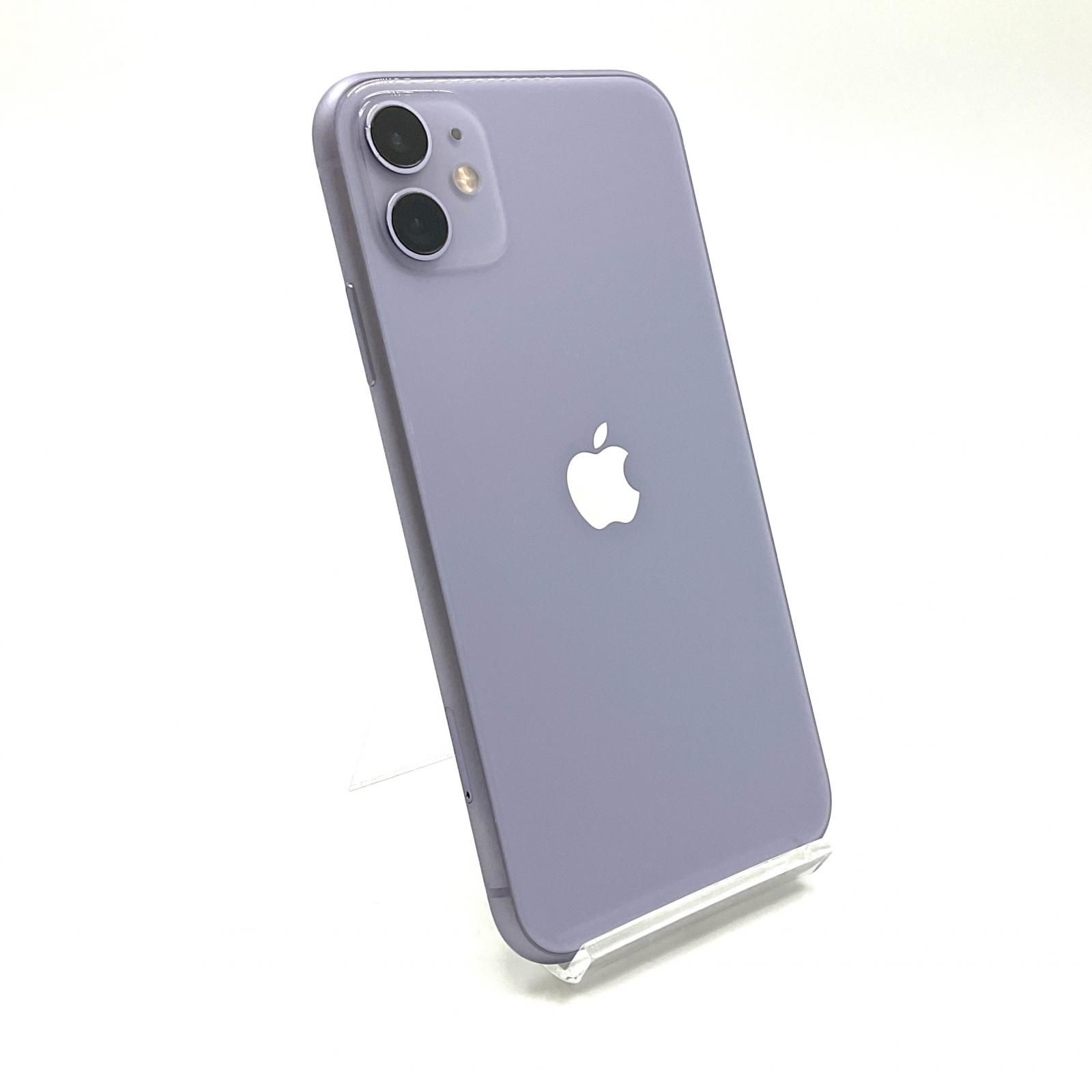 iPhone - 美品　iPhone11 パープル　64GB SIMフリー　保護フィルム付き Amazon | 【整備済み品】 Apple iPhone 11 64GB パープル SIM
