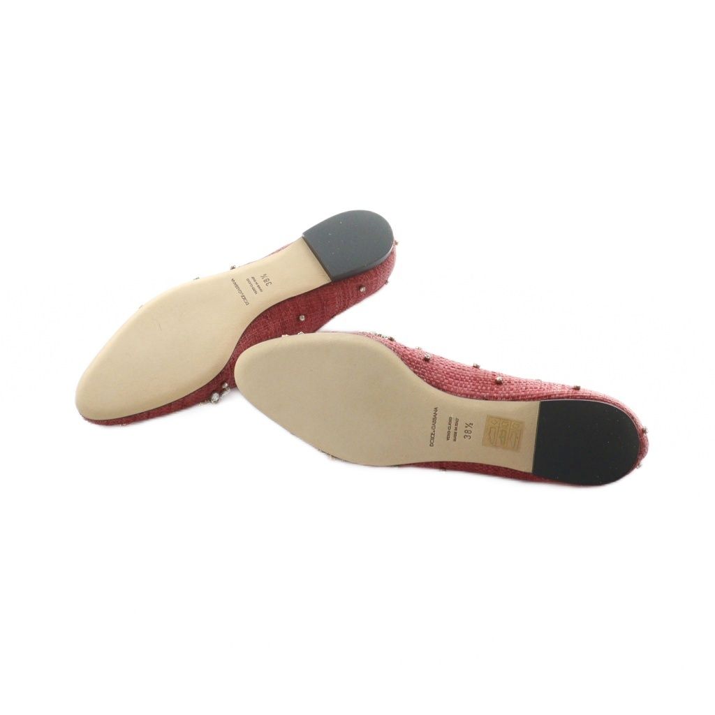 ドルチェ&ガッバーナ ドルガバ DOLCE&GABBANA フラットパンプス