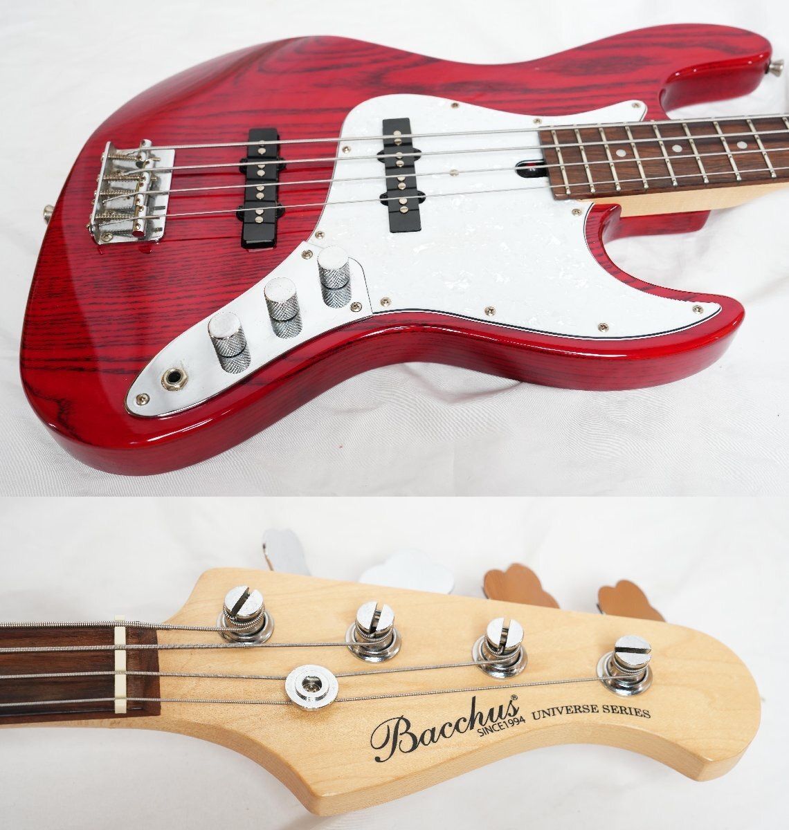 ☆BACCHUS☆WJB-500R ASH シースルーレッド Universe Series バッカス